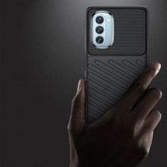 slomart thunder case upogljiv oklepni ovitek za motorola moto g51 5g črn