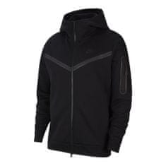 Nike Športni pulover črna 188 - 192 cm/XL Tech Fleece Hoodie FZ WR