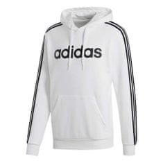 Adidas Športni pulover bela 188 - 193 cm/XXL Essential 3STRIPE Linear Hoodie