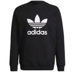 Adidas Športni pulover črna 170 - 175 cm/M Adicolor Classics Trefoil Crewneck Sweatshirt