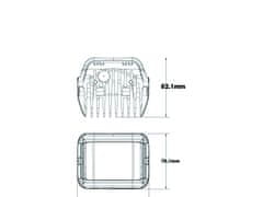 Deluje svetlobo ICE, nastavljeno 2 kom (2x 2800 lm) 6 x ICE