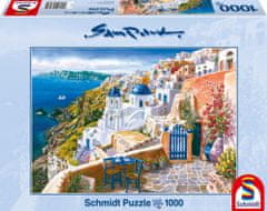 Schmidt Puzzle Pogled s Santorinija 1000 kosov