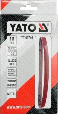 YATO  Brusilni trak P120 , 10x330mm 10ks