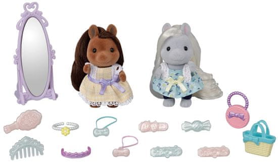 Sylvanian Families Prijatelji poniji v frizerskem salonu