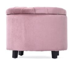 Miloo Home Vanity pouffe 50X50X40 Cm