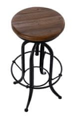 Miloo Home Loft Bar Stool 40X40X63Cm