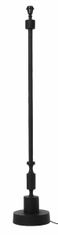 Miloo Home Astaire Black H137Cm Podstavek za talno svetilko