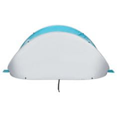 NILLS CAMP samonosilni zložljivi šotor za plažo NC3174 modra