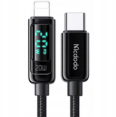 Mcdodo MCDODO DIGITAL PRO KABEL USB-C LIGHTNING 20W 1,2M CA-8810