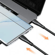 Mcdodo MCDODO MAMBA SERIJA STEKLENI KABEL USB-C PD 60W 1,2M CA-7641