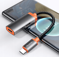 Mcdodo MCDODO SERII ORYX ADAPTER USB-C NA 2X USB-C CA-0520