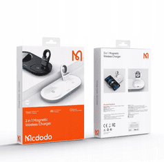 Mcdodo MCDODO 3-V-1 PRIKLADNA POSTAJA ZA IPHONE, AIRPOD, URO CH-7060