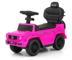 MILLY MALLY Vozilo z ročajem MERCEDES G350d Pink