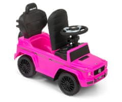 MILLY MALLY Vozilo z ročajem MERCEDES G350d Pink