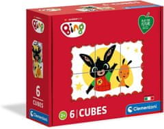 Clementoni Play For Future Bing Picture Cubes, 6 kock