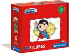 Clementoni Play For Future Picture Cubes Super Friends, 6 kock