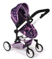Bayer Chic LINUS otroški voziček, trojna kombinacija, roza/vijoličen