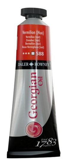 Daler Rowney Oljna barva Georgian 38ml, Vermilion (imit)