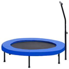 Vidaxl Fitnes trampolin z ročajem in varnostno oblogo 122 cm