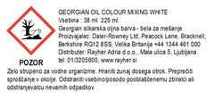 Daler Rowney Oljna barva Georgian 38ml, Mixing White