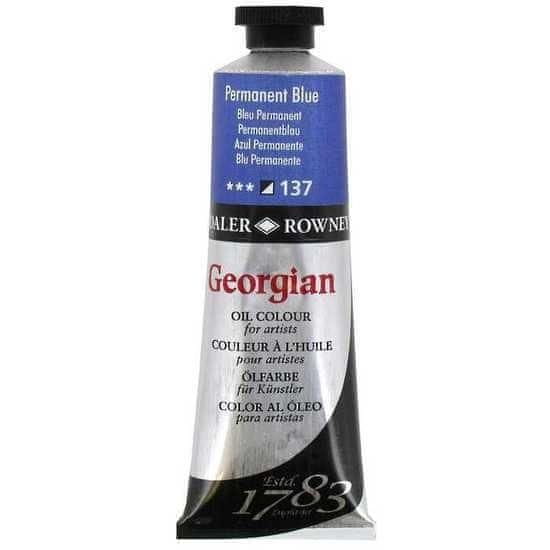 Daler Rowney Oljna barva Georgian 38ml, Permanent Blue