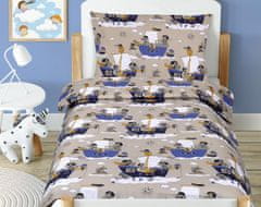 Otroško posteljno perilo iz bombaža Beata - 100x135, 45x60 cm - Sailor