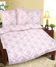 Bombažna posteljnina - 140x200, 70x90 cm - Dream pink