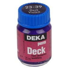 Rayher.	 Barva za tekstil DEKA Perm Deck 25 ml vijolična