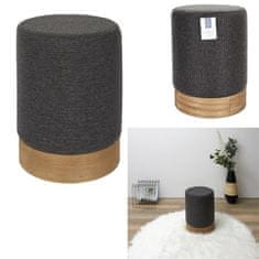 Fernity Gris grey pouffe