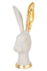 KINGHOME KARE dekorativna figurica BUNNY GOLD