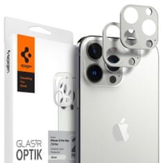 slomart zaščitni aparat spigen optik.tr camera protector 2-pack iphone 13 pro / 13 pro max silver