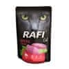 RAFI Cat Grain Free - Brezglutenska vrečka s teletino za mačke 100g