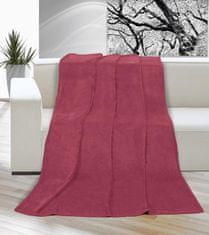 Odejo Korall micro single - 150x200 cm - bordo