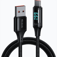 Mcdodo Pro telefonski kabel Mcdodo USB - USB tip C Mcdodo 1,2 m črn CA-1080