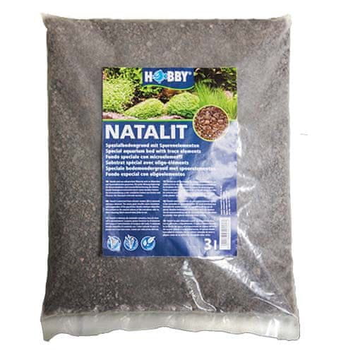 HOBBY aquaristic HOBBY Natalit gravel 3l, temna lava podenj