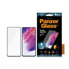 PanzerGlass zaščitno steklo za Samsung Galaxy S21 FE, črno