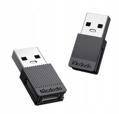 Mcdodo Mcdodo adapter USB na USB tipa C, 5A črn OT-6970