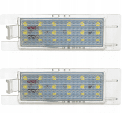 CO2 Komplet 2 LED registrskih tablic, AutoTune, za Opel Vectra C Sedan, Tigra B Twintop, Astra III H, Astra IV J, Corsa C, Corsa D, Insignia, Zafira B L0005