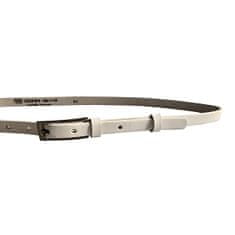 Penny Belts Ženski usnjen pas 15/1 00 White (Dolžina pasu 90 cm)