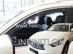 HEKO Okenski deflektorji za Infiniti FX II 5D 2008-2017 2 kosa Spredaj