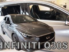 HEKO Okenski deflektorji za Infiniti Q30S 2015-2019 4 kosa Spredaj + Zadnja stran