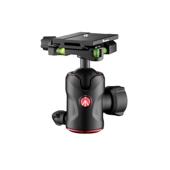 Manfrotto 496 centrična krogljična glava z Top Lock ploščico-Arca-Swiss-compatible - MH496-Q6