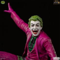 Iron Studios The Joker Deluxe BDS - Batman 66 figura, 1:10 (BATM6631720-10)