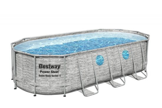 Bestway bazen Swim Vista Series 56716, ovalni, 549 x 274 x 122 cm