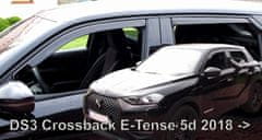 HEKO Okenski deflektorji za Citroen DS3 Crossback Etense 2018-Nad 4 kosa Spredaj + Zadnja stran