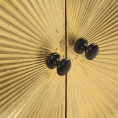 Vidaxl Kavna mizica, 90 x 50 x 45 cm, mangov masivni les