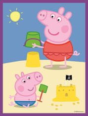 Trefl Dvostranska sestavljanka Piglet Peppa Pig: Hello BABY MAXI 2x10 kosov