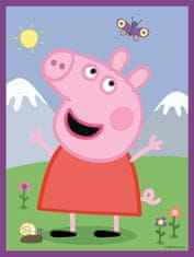 Trefl Dvostranska sestavljanka Piglet Peppa Pig: Hello BABY MAXI 2x10 kosov