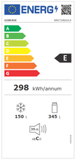 Gorenje NRK720EAXL4 kombinirani hladilnik + DARILO