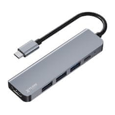 Xplore Usb multifunkcijski razdelilec type-c XP2560